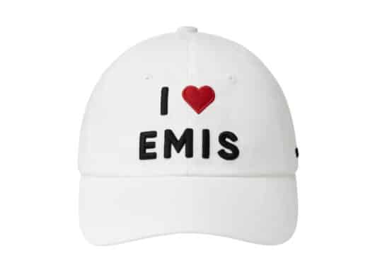 Emis-I-Love-Emis-Ball-Cap-White