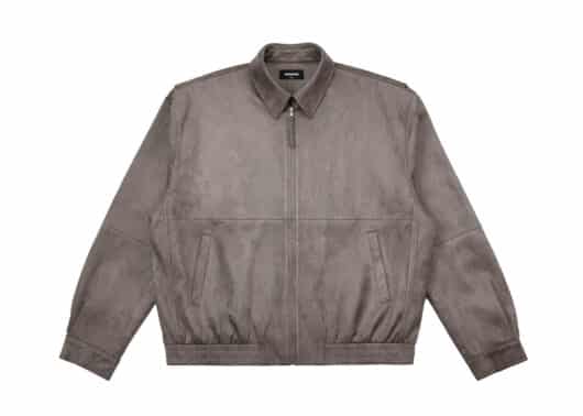 Haonanhuang ROW Style Classic Suede Jacket Brown H616