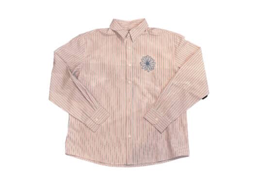 Mardi Mercredi Cotton Shirt Stripe Pink Blue