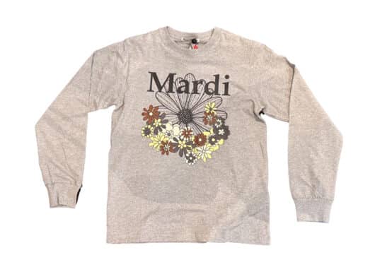 Mardi-Mercredi-FlowerMardi-Jardin-Long-Sleeve-Tee-Grey-Black