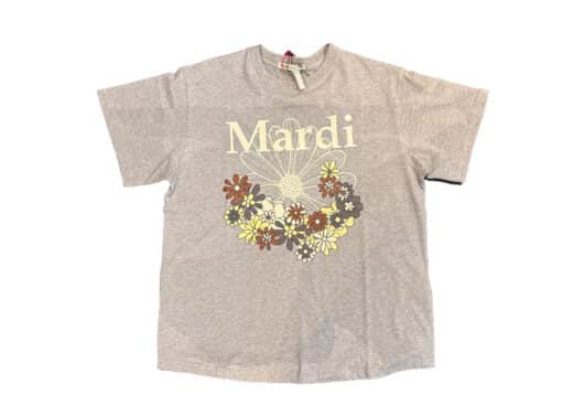 Mardi-Mercredi-FlowerMardi-Jardin-Tee-Grey-Ivory