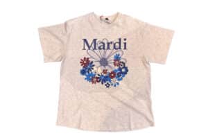 Mardi-Mercredi-FlowerMardi-Jardin-Tee-Oatmeal-Blue