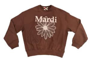 Mardi-Mercredi-Flowermardi-Crewneck-Brown-Pale-Pink