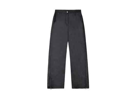 Matin Kim Back Tuck Detail Denim Like Pants Black PT032