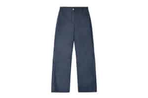 Matin Kim Back Tuck Detail Denim Like Pants Navy PT032