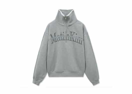 Matin-Kim-Cut-Out-Half-Zip-Sweatshirt-Grey-MT004-W