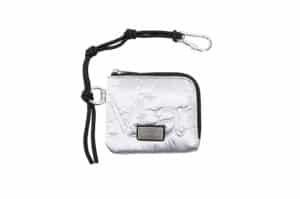 Matin-Kim-Logo-Stitch-Sporty-Wallet-Silver-WL010