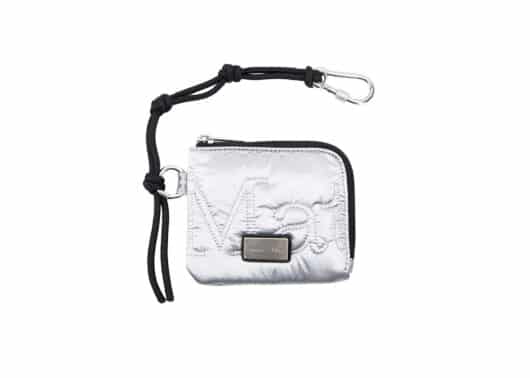 Matin-Kim-Logo-Stitch-Sporty-Wallet-Silver-WL010