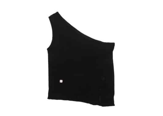Matin-Kim-Side-Button-One-Shoulder-Knit-Top-Black-PO010