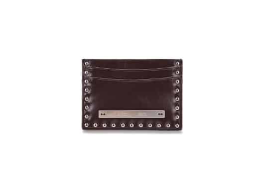 Matin-Kim-Western-Stud-Card-Wallet-Brown-WL016