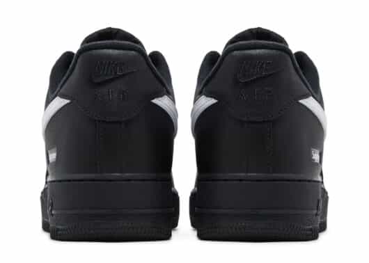 Nike Air Force 1 Low Supreme Black White 4
