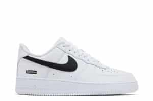 Nike Air Force 1 Low Supreme White Black 1
