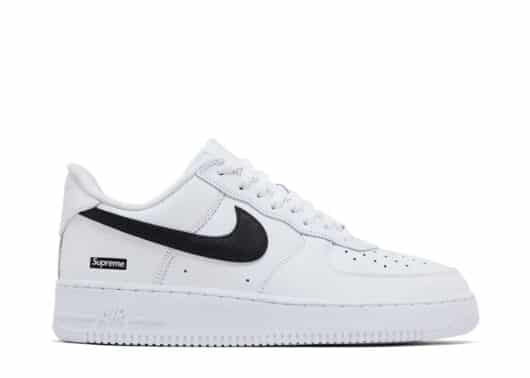 Nike Air Force 1 Low Supreme White Black 1