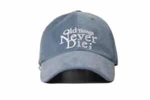 ONGO-Corduroy-Flower-Knot-Cap-Ash-Blue