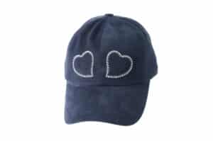 ONGO-Double-Heart-Knot-Cap-Navy
