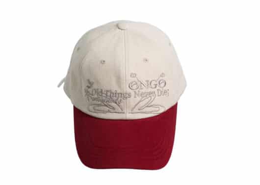 ONGO-Flower-Knot-Cap-RedIvory