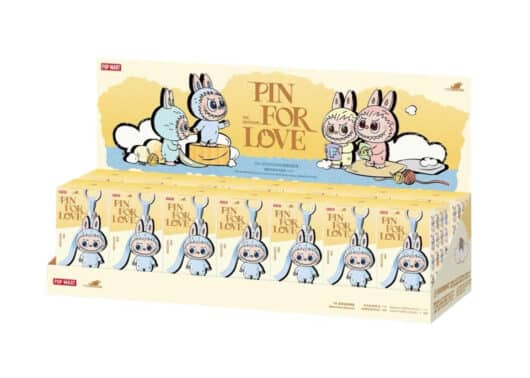 Pop Mart Labubu The Monsters Pin for Love Series Vinyl Plush Pendant (A-M) Sealed Case (14 Blind Box)