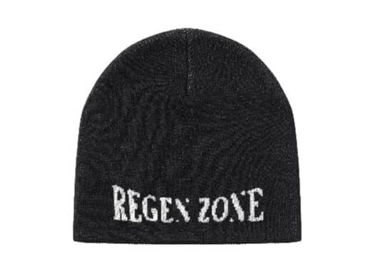 REGEN-ZONE-25FW-SIAU-Hunting-Beast-Eye-Embroidery-Beanie-Black
