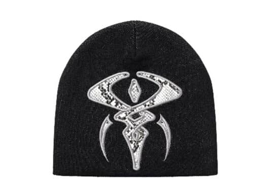 REGEN-ZONE-25FW-SIAU-Hunting-Beast-Eye-Embroidery-Beanie-Black