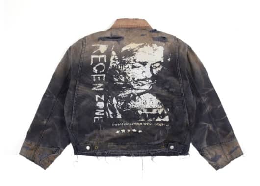 REGEN-ZONE-25SS-RIOT-Petrol-Blue-J22-Random-Stitch-Jacket-Vinatge-Khaki-Grey