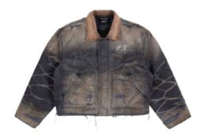REGEN-ZONE-25SS-RIOT-Petrol-Blue-J22-Random-Stitch-Jacket-Vinatge-Khaki-Grey