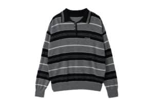 Rolarola-Alpaca-Stripe-Collar-Knit-Black