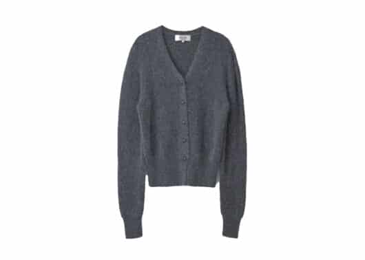 Rolarola-Angora-Hairy-Balloon-Cardigan-Gray