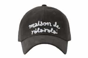 Rolarola-Maison-De-Rola-Embroidery-Cap-Charcoal-Gray