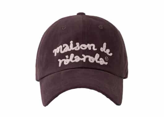 Rolarola Maison De Rola Embroidery Cap Wine