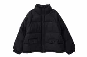 Rolarola-Raglan-Wellon-Padding-Jacket-Black