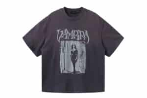 SOULDIVE-24SS-Vampire-Tight-Collar-Washed-Destroyed-Tee-Gradient-Purple
