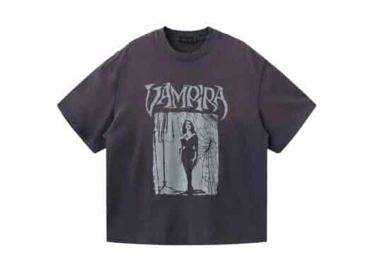 SOULDIVE-24SS-Vampire-Tight-Collar-Washed-Destroyed-Tee-Gradient-Purple