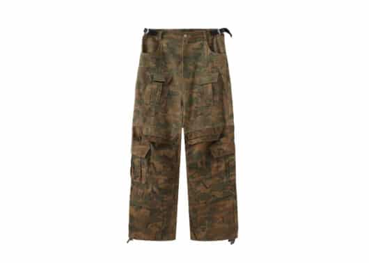 SOULDIVE-25SS-Multi-Pocket-Wide-Leg-Cargo-Pants-Camo