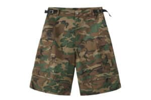 SOULDIVE 25SS Multi-Pocket Wide Leg Cargo Shorts Camo