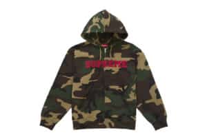 Supreme-Collegiate-Applique-Zip-Up-Hooded-Sweatshirt-Woodland-Camo