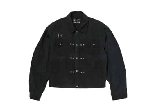 THUG CLUB Scarred Bio Army Jacket Black