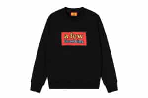 A-Few-Good-Kids-25FW-Graffiti-Logo-Crewneck-Black