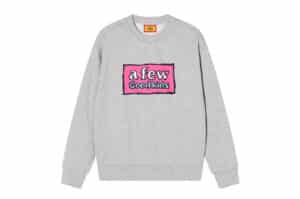 A-Few-Good-Kids-25FW-Graffiti-Logo-Crewneck-Grey