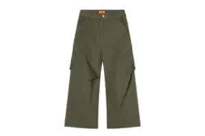 A Few Good Kids Basic Pocket Pleated Pants Olive