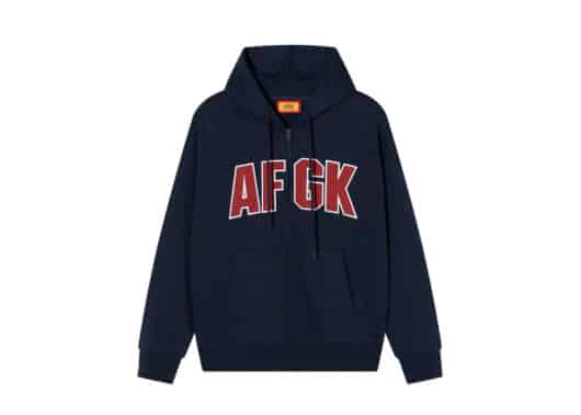 A-Few-Good-Kids-Contrast-Patch-Logo-Zip-Up-Hoodie-Navy