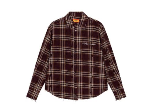 A-Few-Good-Kids-Distressed-Plaid-Shirt-Brown