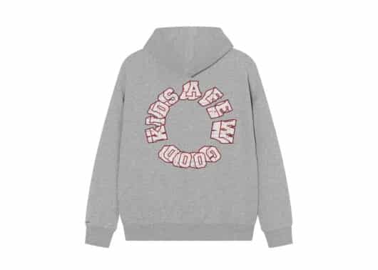 A-Few-Good-Kids-Ethnic-Embroidered-Logo-Hoodie-Grey