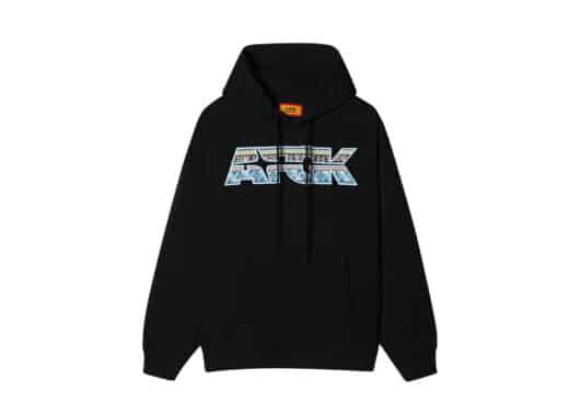 A Few Good Kids Ethnic Embroidery Comet Logo Hoodie Black