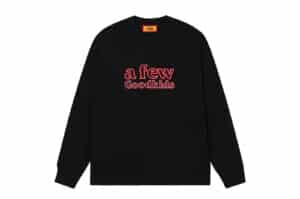 A-Few-Good-Kids-Hollow-Embroidered-Logo-LS-Tee-Black