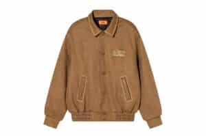 A-Few-Good-Kids-Logo-Ring-Embroidery-Suede-Jacket-Amber