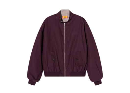 A Few Good Kids Oversized Haring Jacket Wine Red