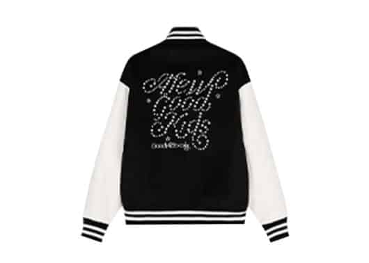 A-Few-Good-Kids-Pearls-Varsity-Jacket-Black