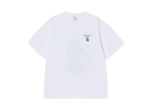 ADLV Mobile Suit Gundam Basic Logo Tee White Front View