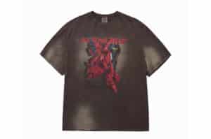 ADLV Mobile Suit Gundam Char’S Counterattack Washing Tee Cocoa Front View