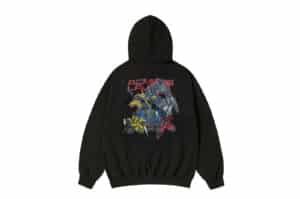 ADLV Mobile Suit Z Gundam Mobile Suit Hoodie Black Back View